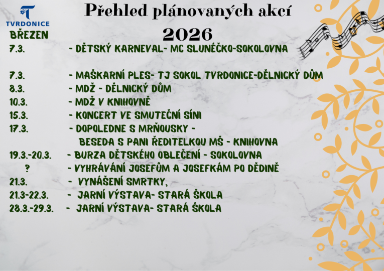 březen
